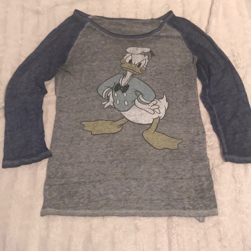 Disney Donald Duck Childs Long Sleeve Shirt